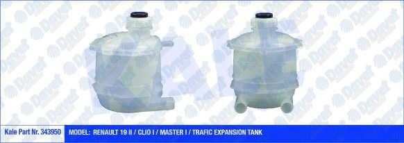 KALE 343950 Radyator Ek Genlesme Su Deposu Kapakli R9-R11-R19-R21-Clio I-Express-Logan